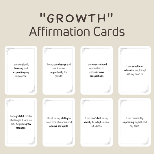 Affirmation Cards "Growth"