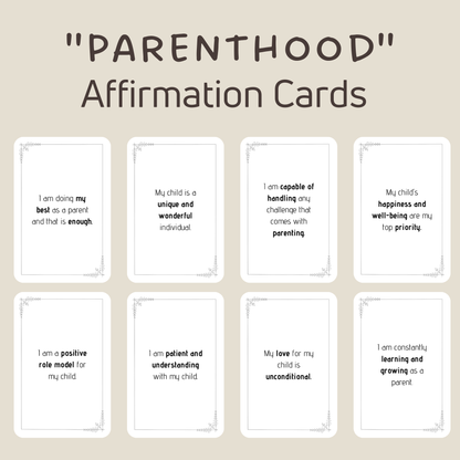 Affirmation Cards "Parenthood"