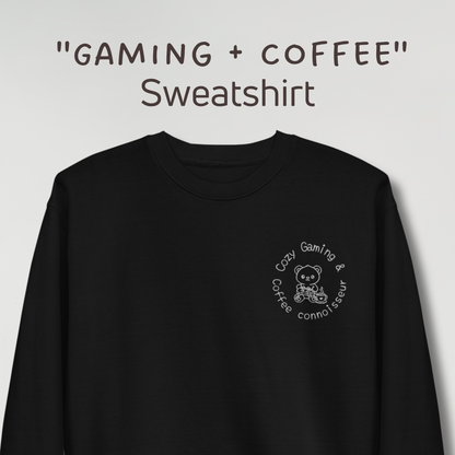 Sweatshirt "Gaming+Coffee"