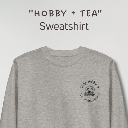 Sweatshirt "Hobby+Tea"